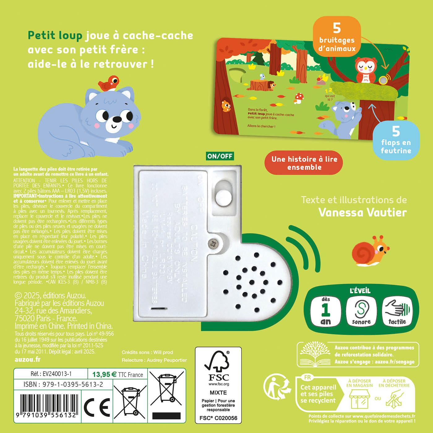 LA FORET - 1, 2, 3, QUI EST LA ? 