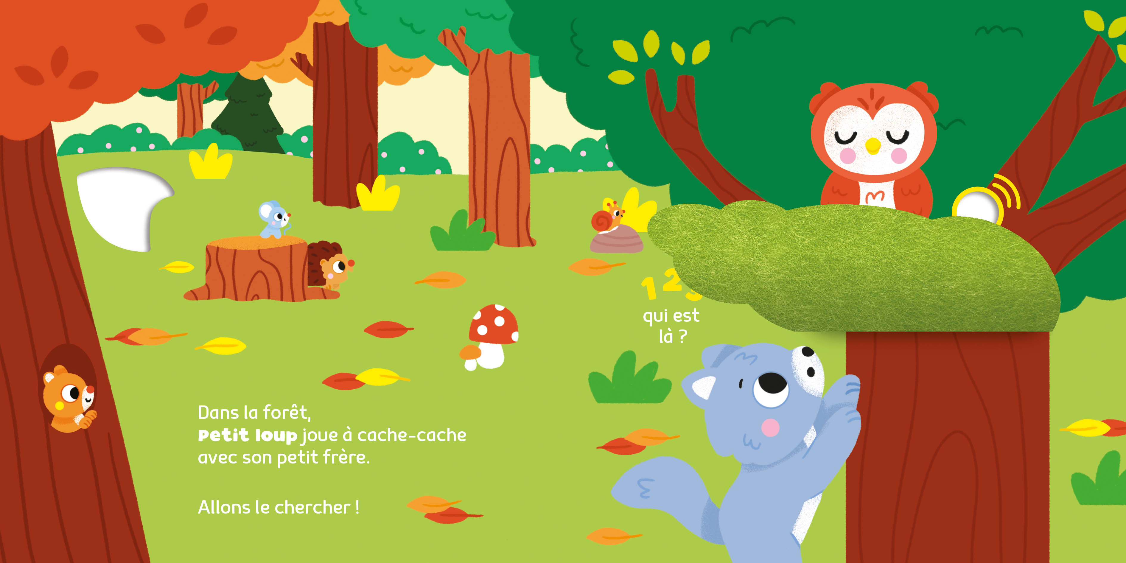 LA FORET - 1, 2, 3, QUI EST LA ? 