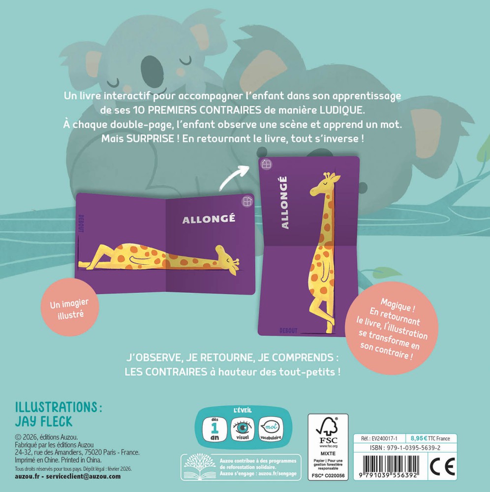 LES CONTRAIRES - UN LIVRE MAGIQUE A RENVERSER !