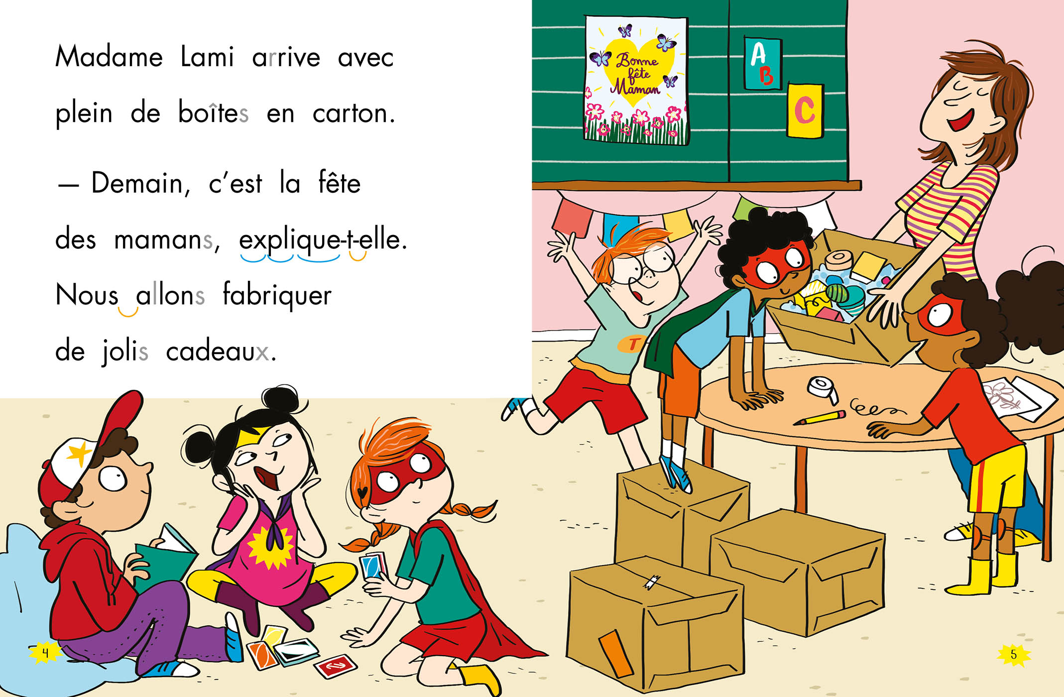 UNE SURPRISE POUR MAMAN - LES HEROS DU CP NIV3 
