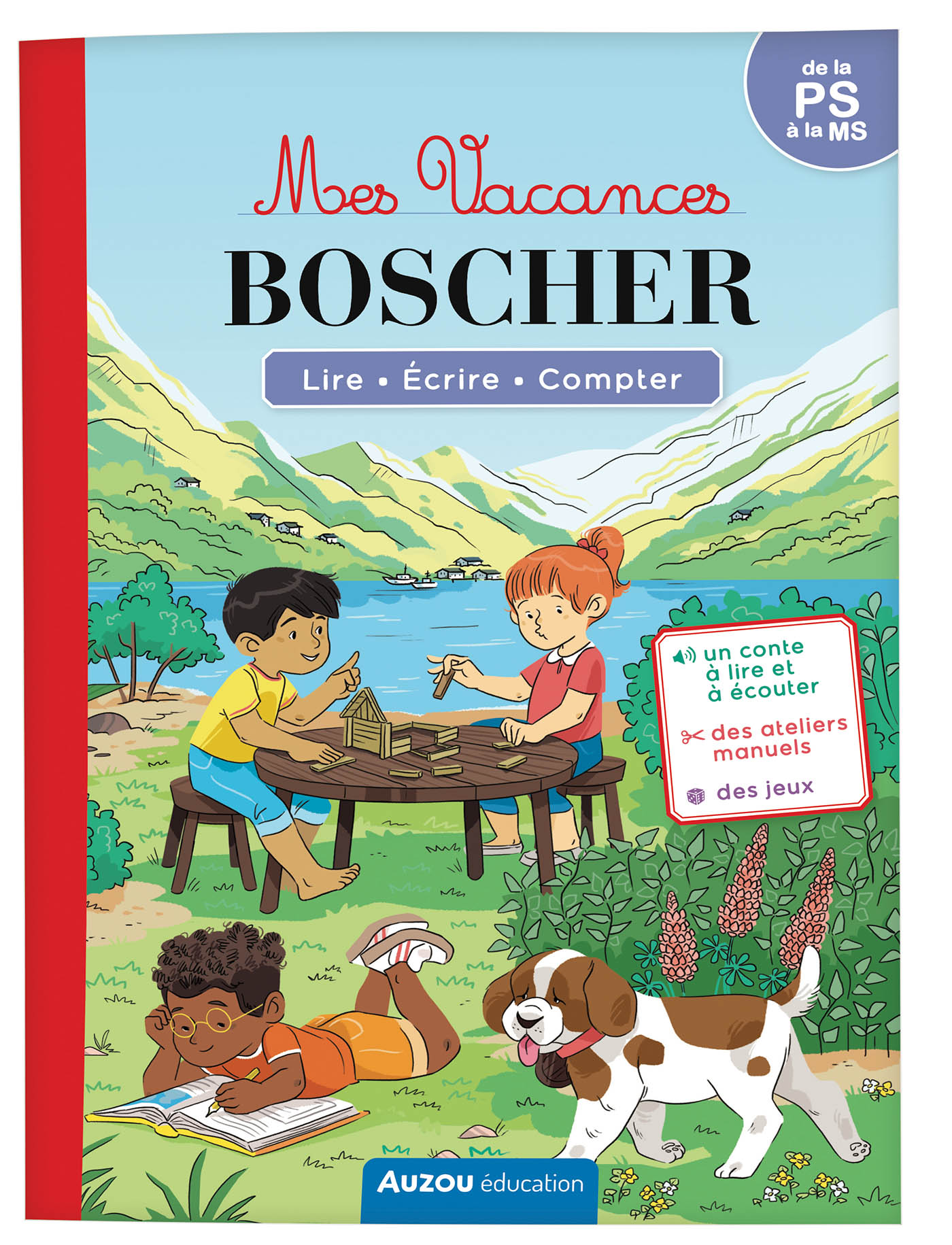 Mes Vacances Boscher - De La Ps À La Ms - Cahier De Vacances 2026