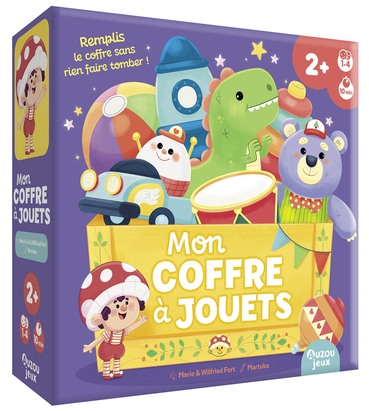 Grands jeux - Mon coffre à jouets - Jeux enfants - Éditions