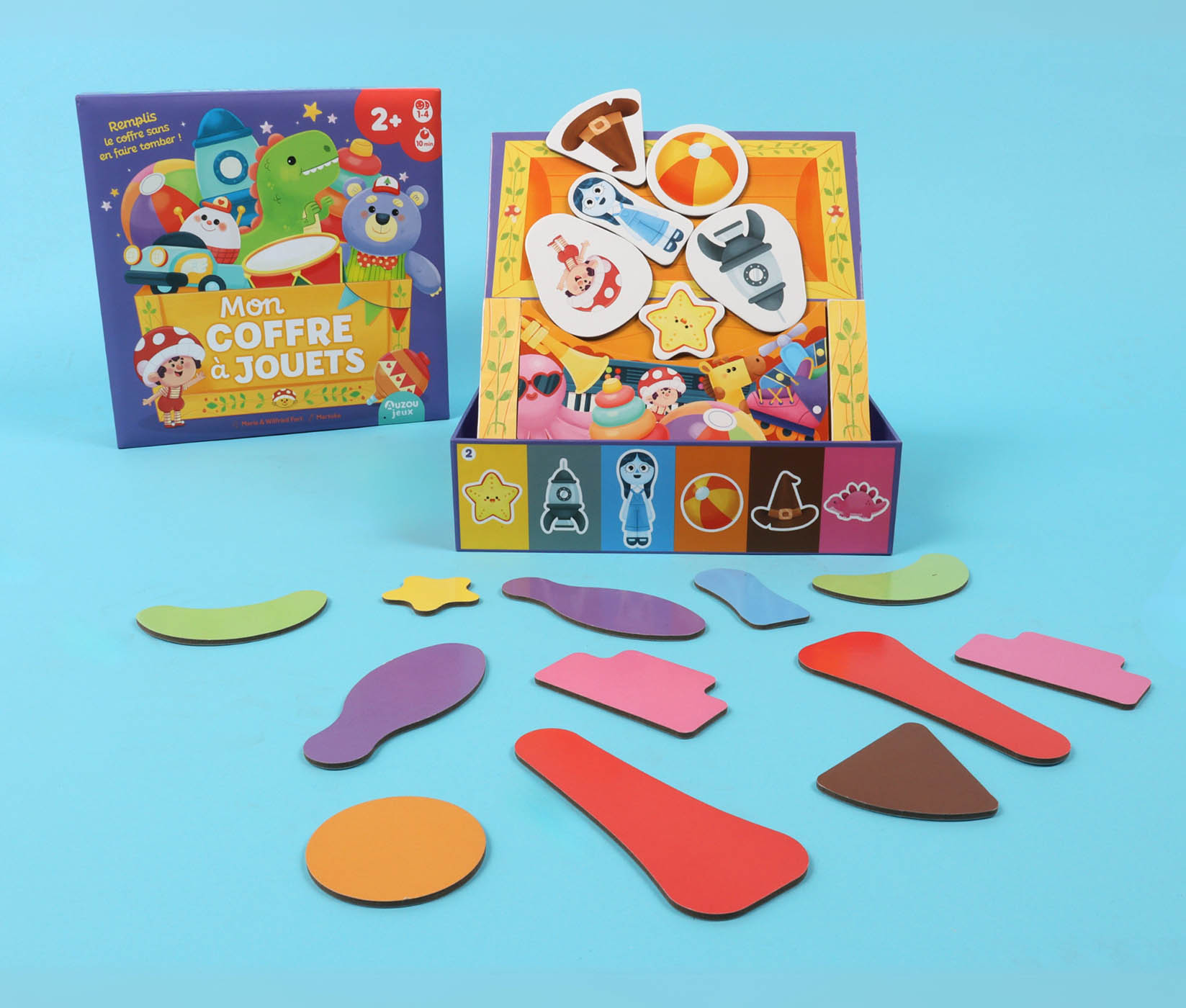 Grands jeux - Mon coffre à jouets - Jeux enfants - Éditions