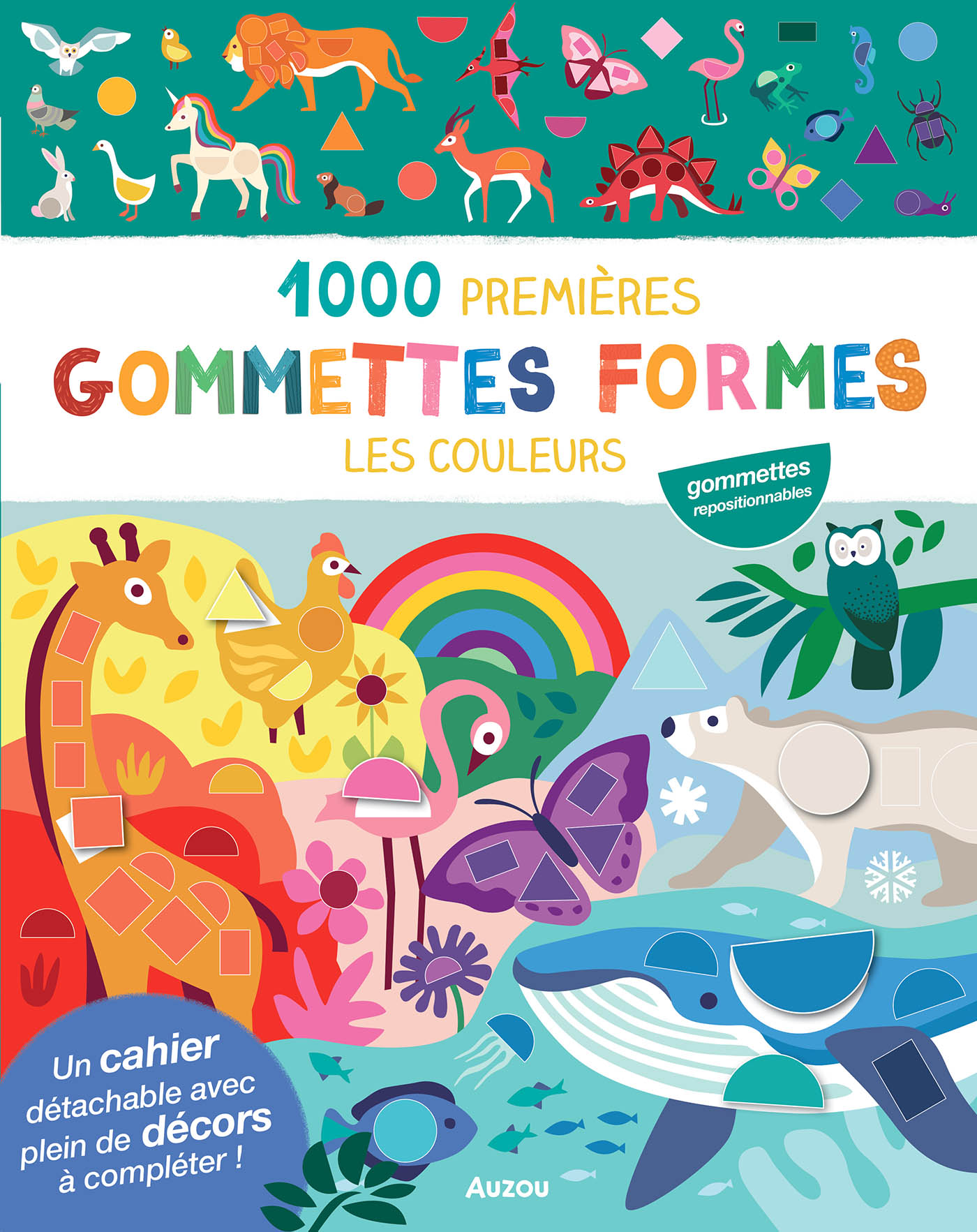1000 Premières Gommettes Formes - Les Couleurs