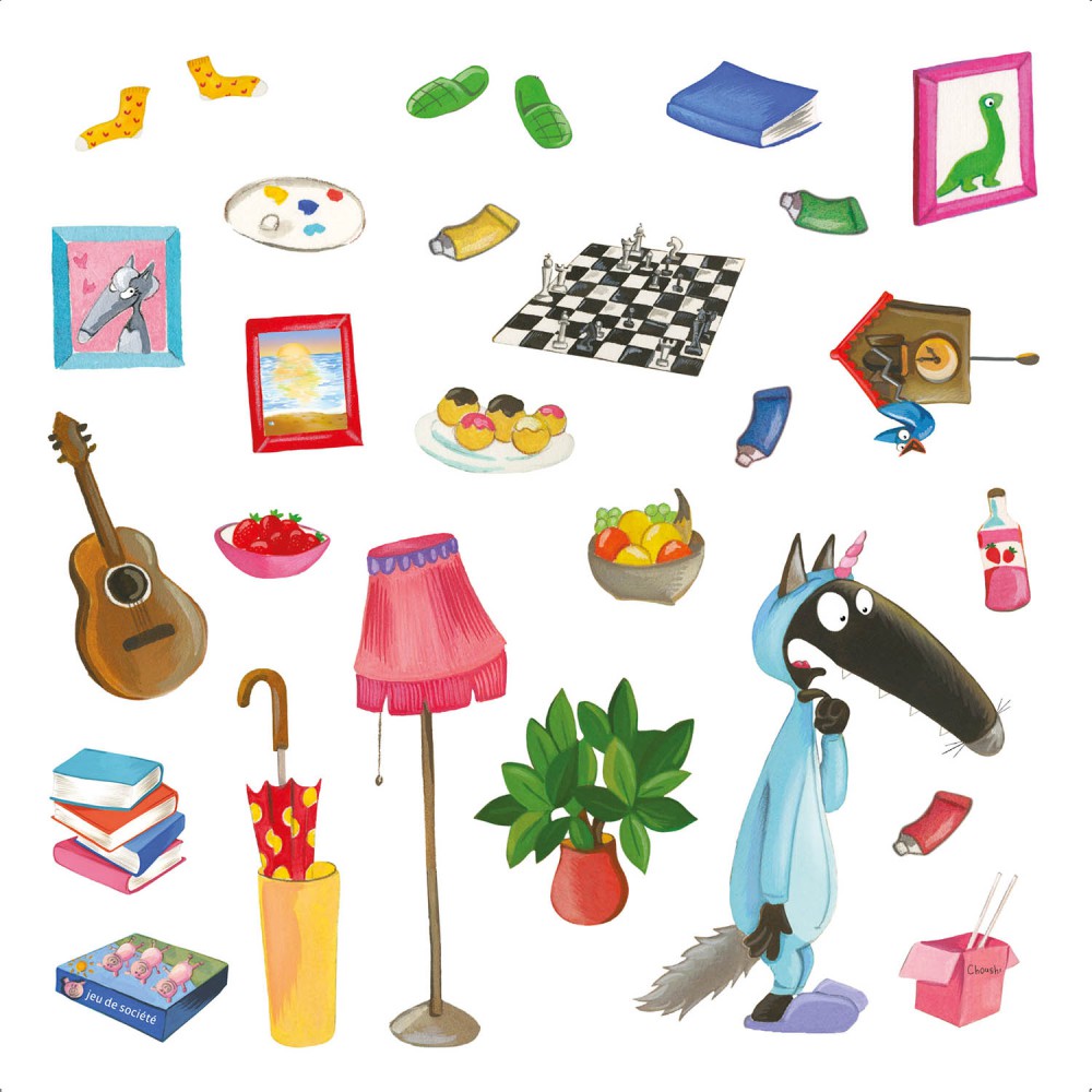 Mes Décalcomanies Loup Mes Décalcomanies Loup