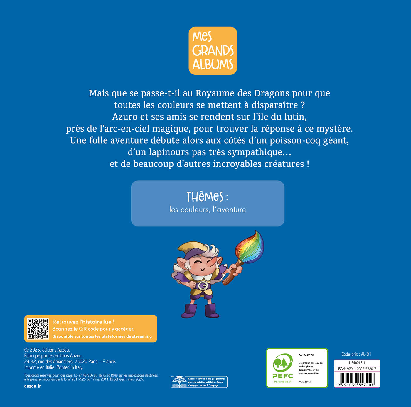 AZURO ET LE ROYAUME SANS COULEURS