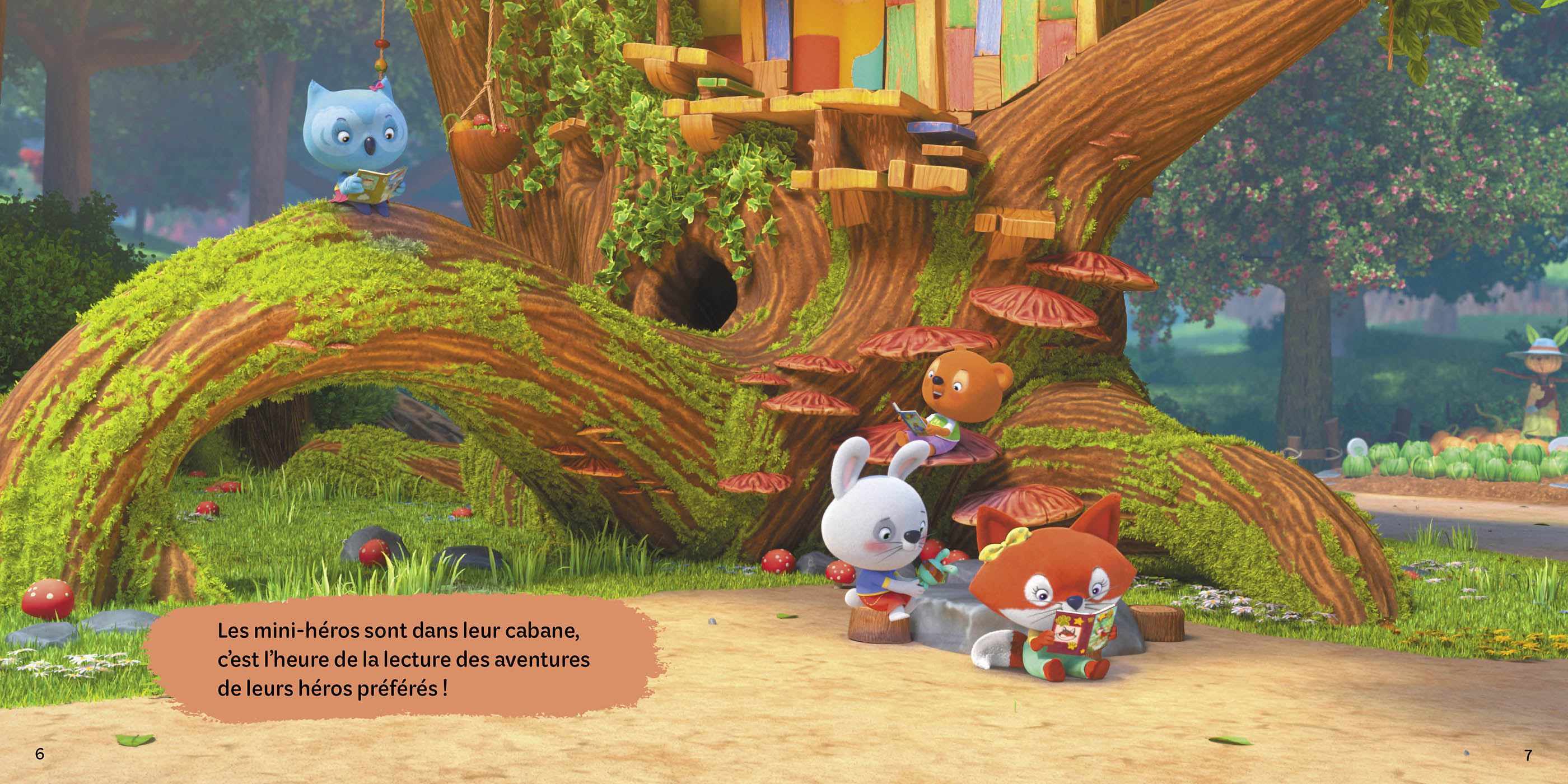 Les Mini-Héros De La Forêt - Les Super-Pouvoirs Les Mini-Héros De La Forêt - Les Super-Pouvoirs