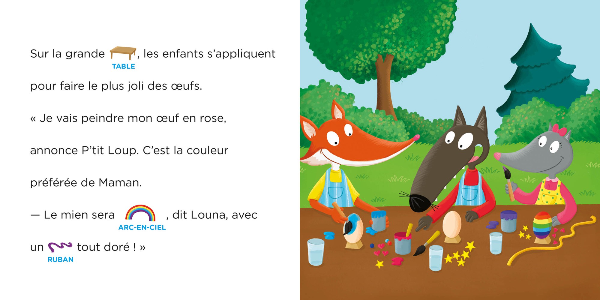 P'tit Loup Et La Chasse Aux Œufs De Pâques