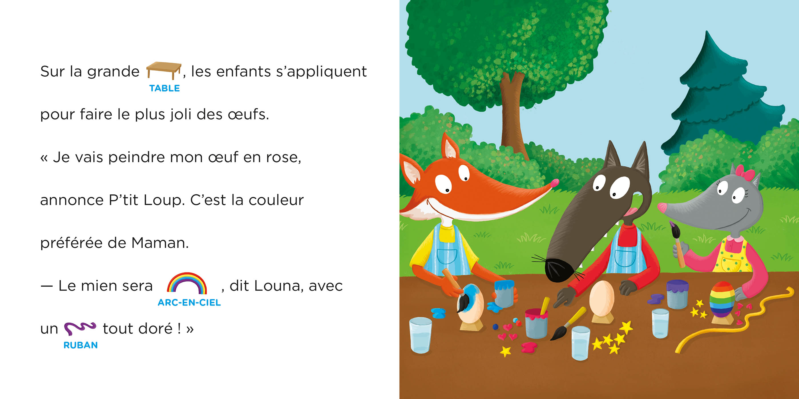P'tit Loup Et La Chasse Aux Œufs De Pâques