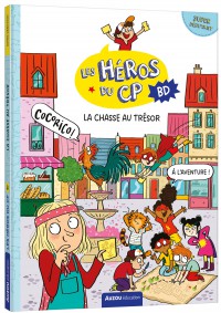 Les Héros du CP en BD - super débutant - La chasse au trésor