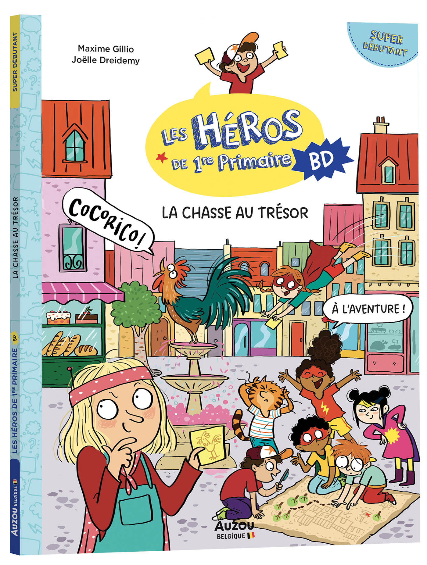 Les Héros De 1Re Primaire En Bd - Super Débutant - La Chasse Au Trésor Les Héros De 1Re Primaire En Bd - Super Débutant - La Chasse Au Trésor