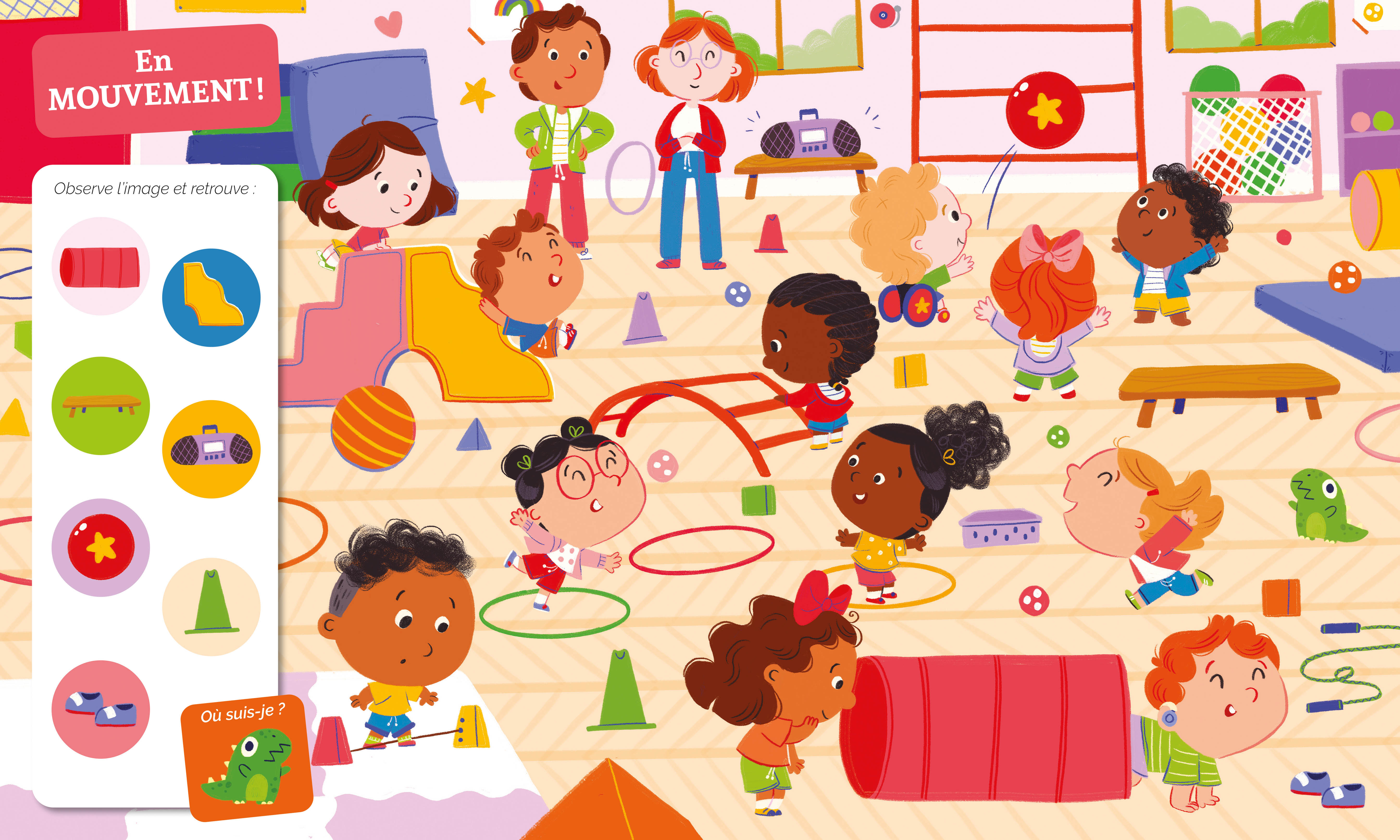 A LA MATERNELLE - CHERCHE ET TROUVE DES TOUT-PETITS