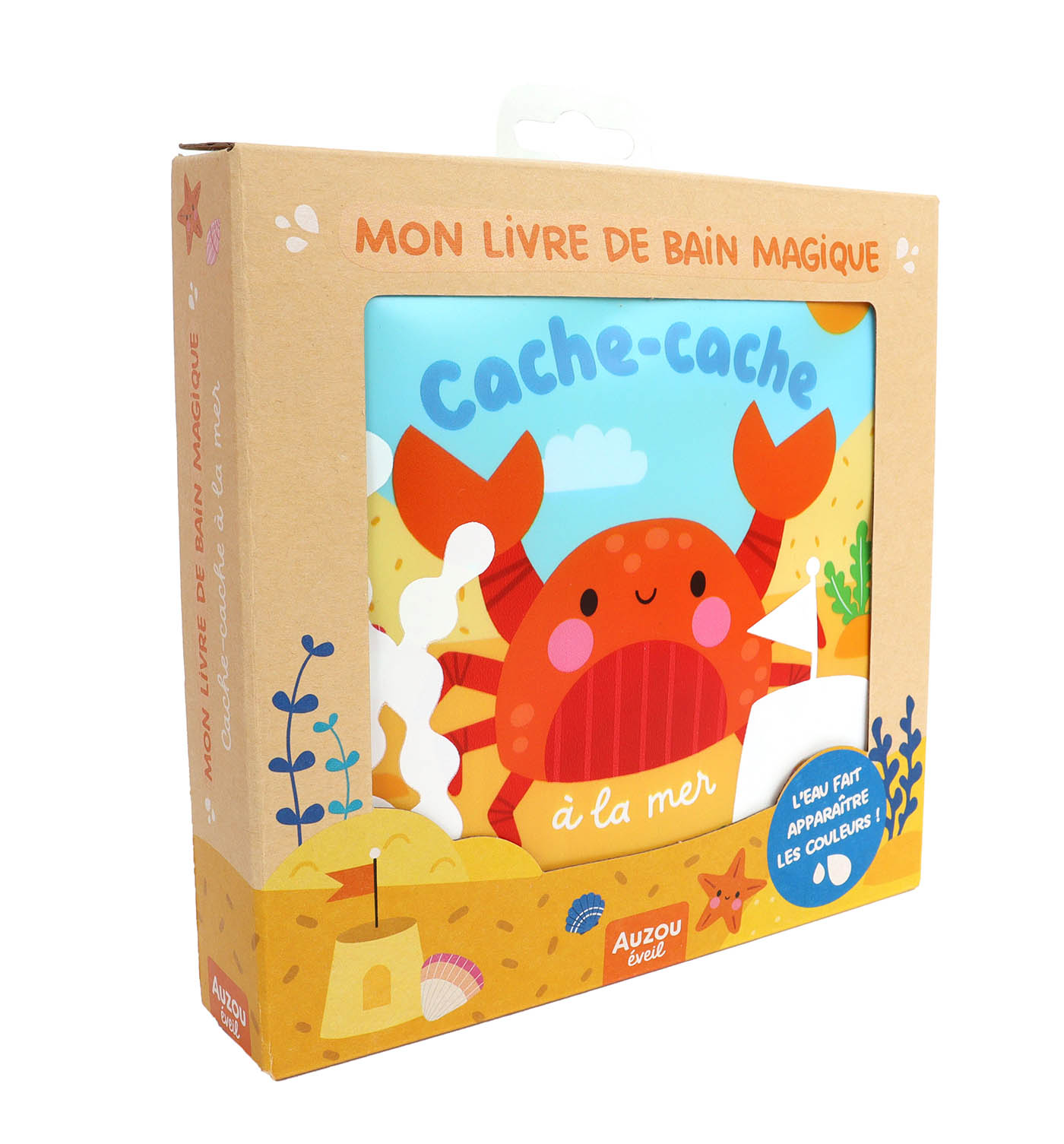 Mes Amis Du Bain - Cache-Cache À La Mer - Mon Livre De Bain Magique Mes Amis Du Bain - Cache-Cache À La Mer - Mon Livre De Bain Magique