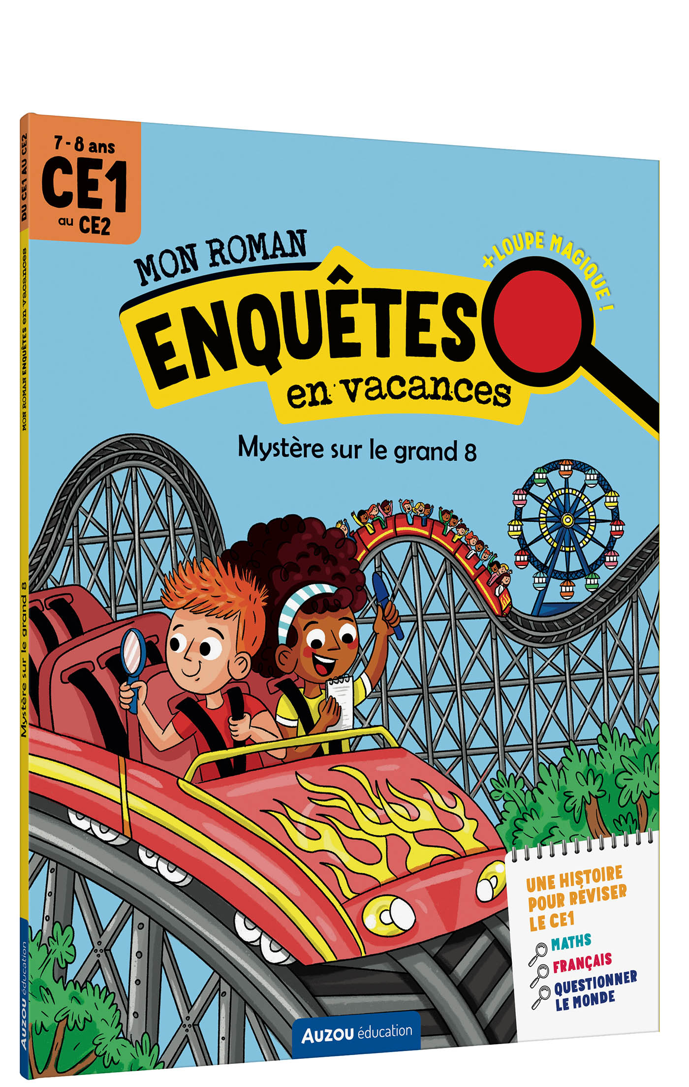 MON ROMAN - ENQUETES CE1 - MYSTERE SUR LE GRAND 8 
