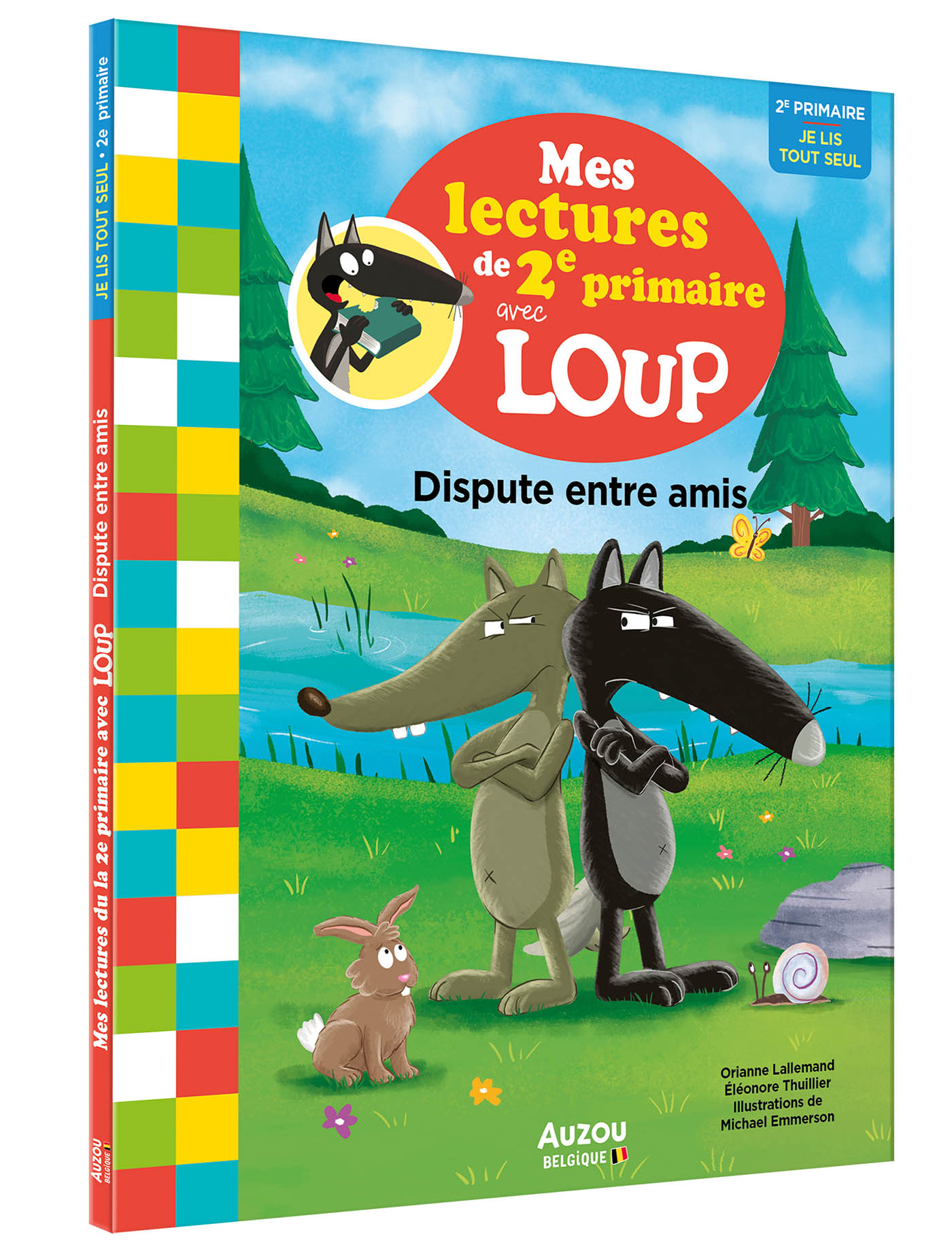 Mes Lectures De 1Re Primaire Avec Loup - Mes Lectures De 2E Primaire Avec Loup - Dispute Entre Amis