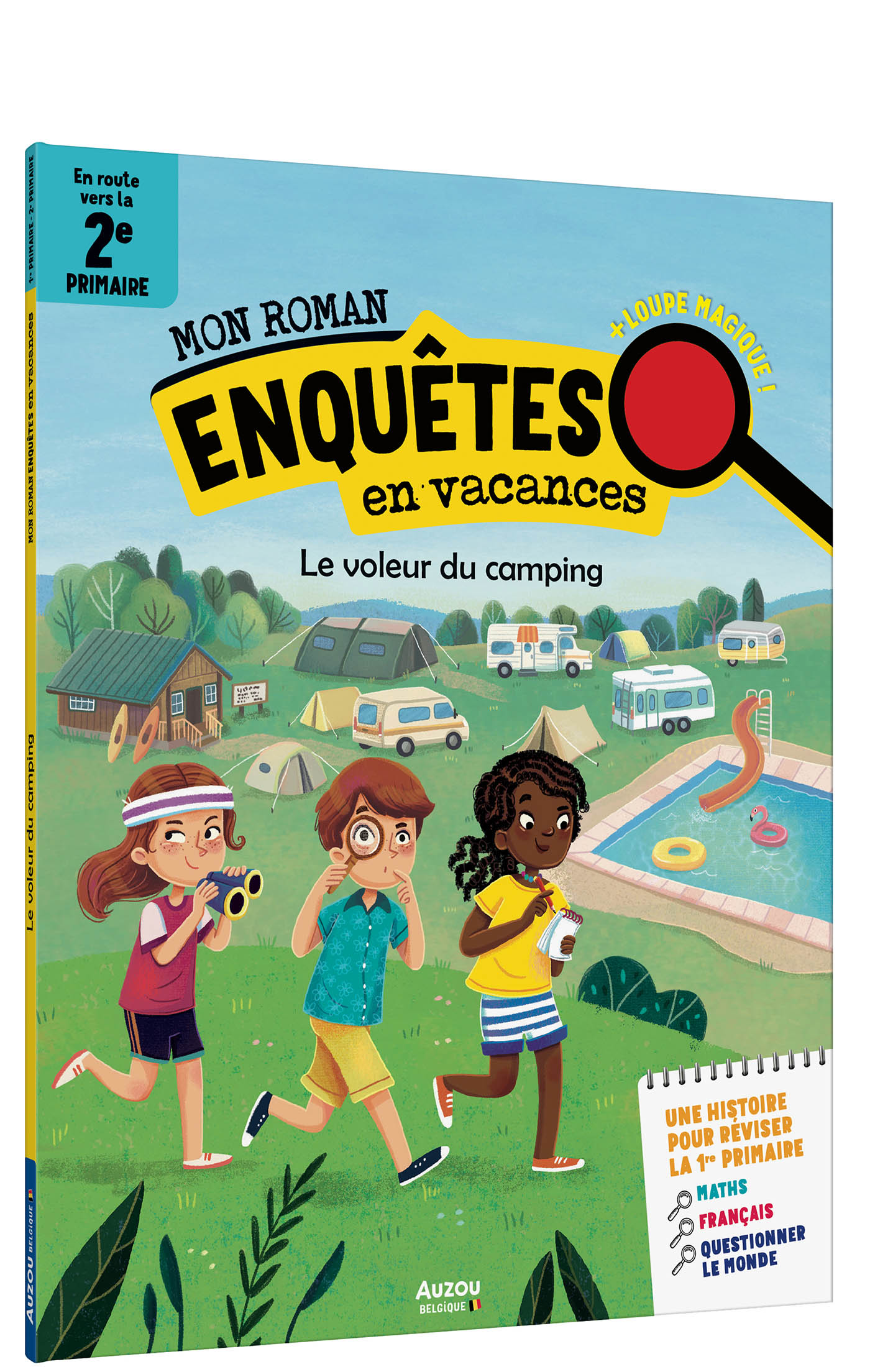 Mon Roman Pour Réviser - Mes Enquêtes En 1Er Primaire - Le Voleur Du Camping Mon Roman Pour Réviser - Mes Enquêtes En 1Er Primaire - Le Voleur Du Camping