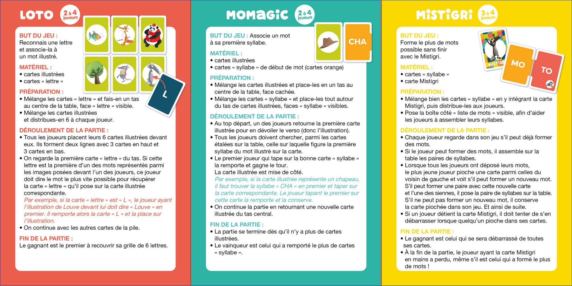 Mes Jeux De Lecture Loup