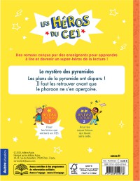 LES HEROS DU CE1 - NIV1 LE MYSTERE DES PYRAMIDES