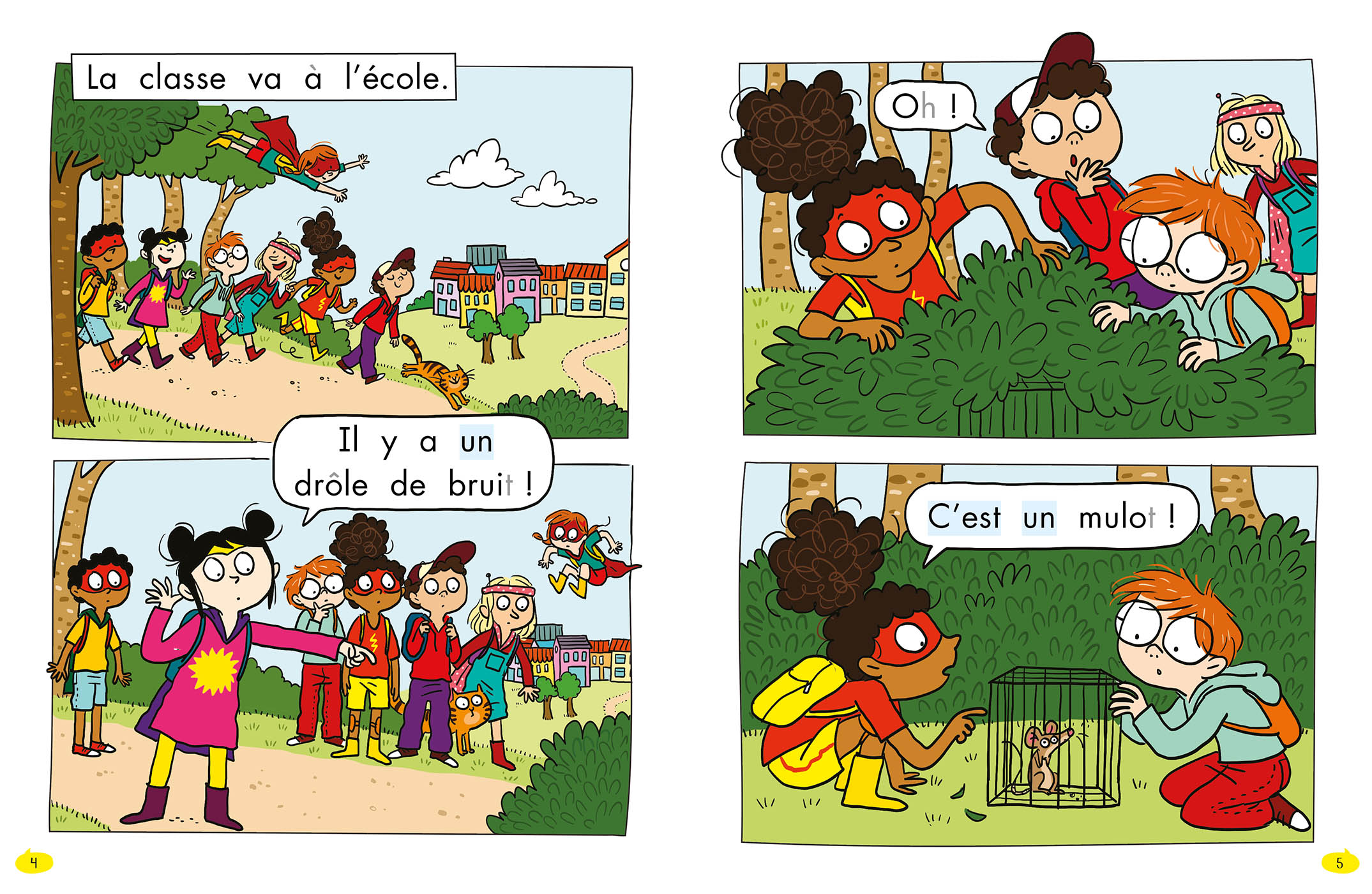 LES HEROS DU CP EN BD - NIV1 - UN MULOT A L LES HEROS DU CP EN BD - NIV1 - UN MULOT A L