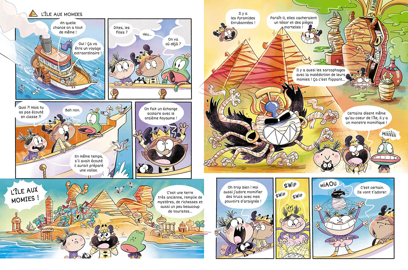 Migali - Tome 8 - L'île Aux Momies