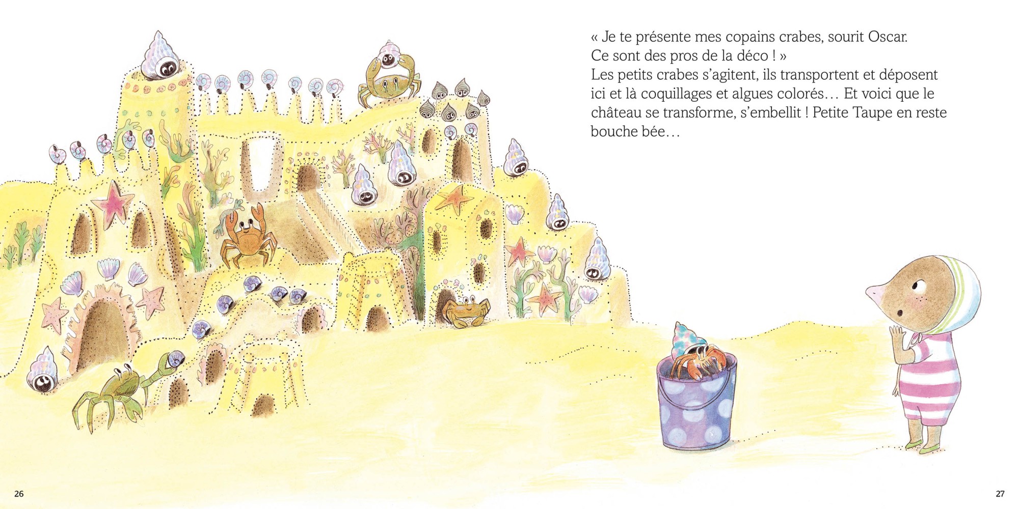 Petite Taupe Et Le Concours De Châteaux De Sable Petite Taupe Et Le Concours De Châteaux De Sable