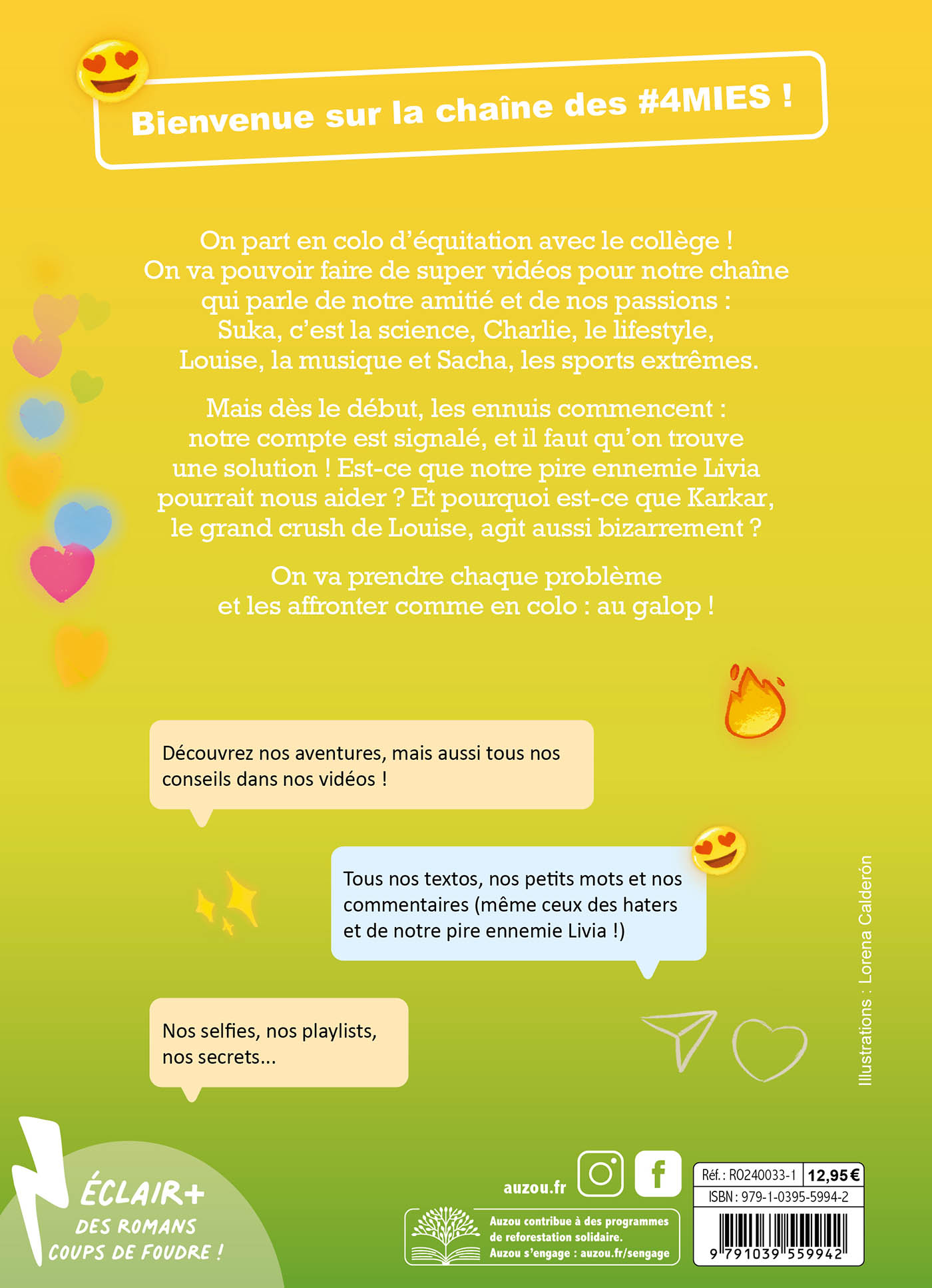 UNE COLO AU GALOP ! LES INFLUENCEUSES