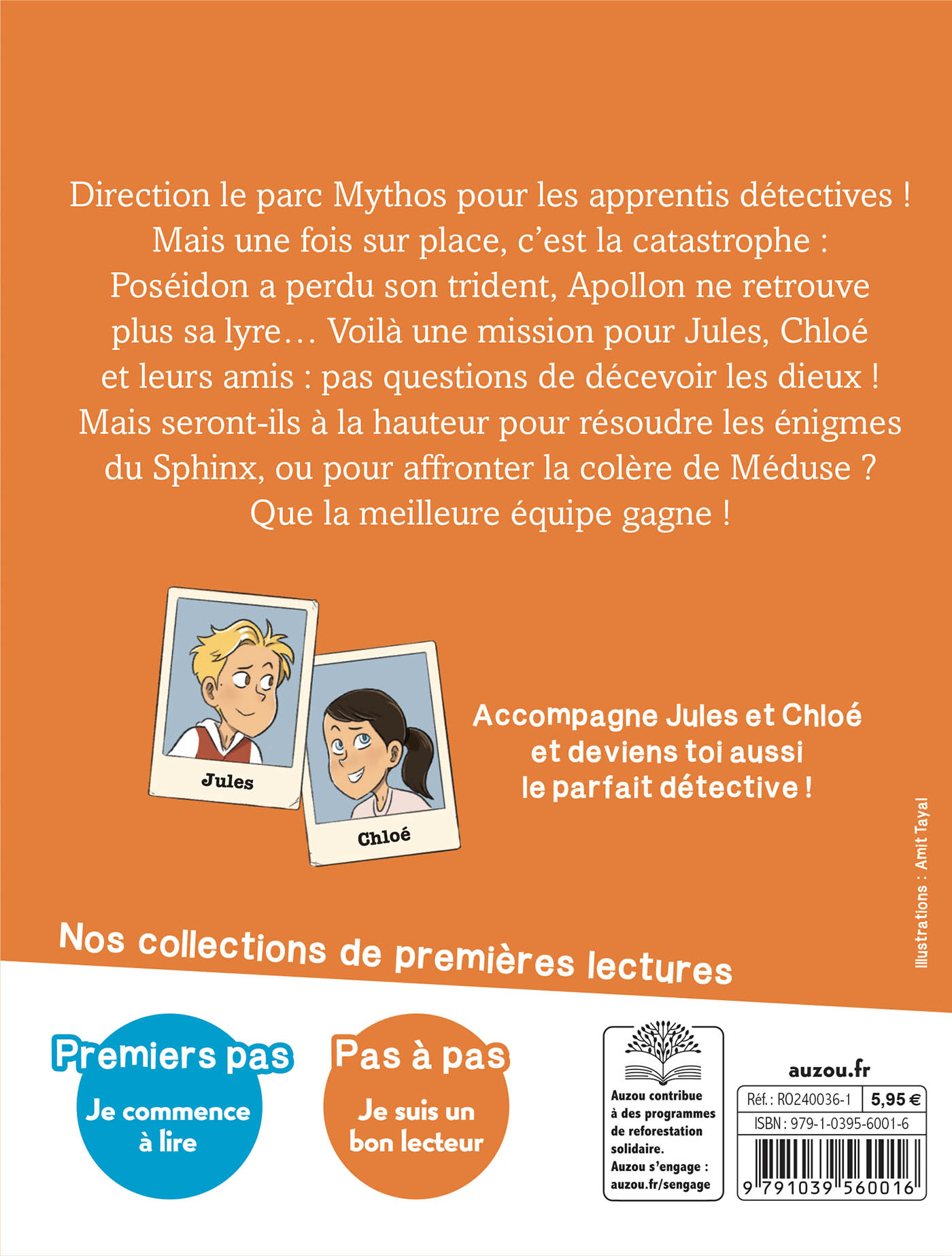 Mes Enquêtes À L'école Des Détectives - Le Parc Des Dieux