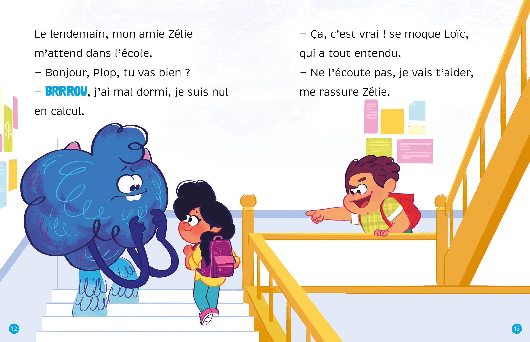 UN MONSTRE AU CP - 2+2 = PLOP !
