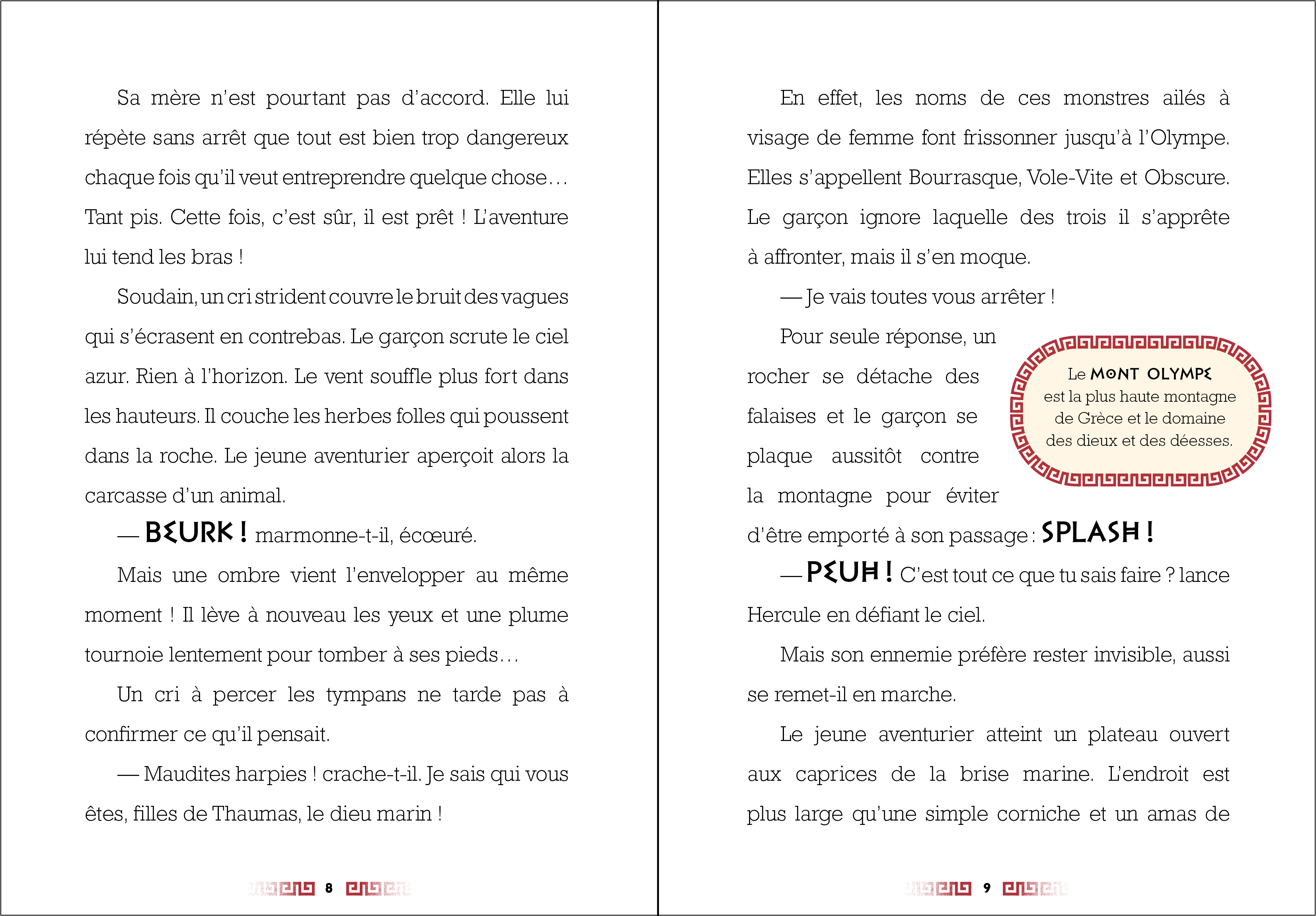 HERCULE ET LE CRI DES HARPIES