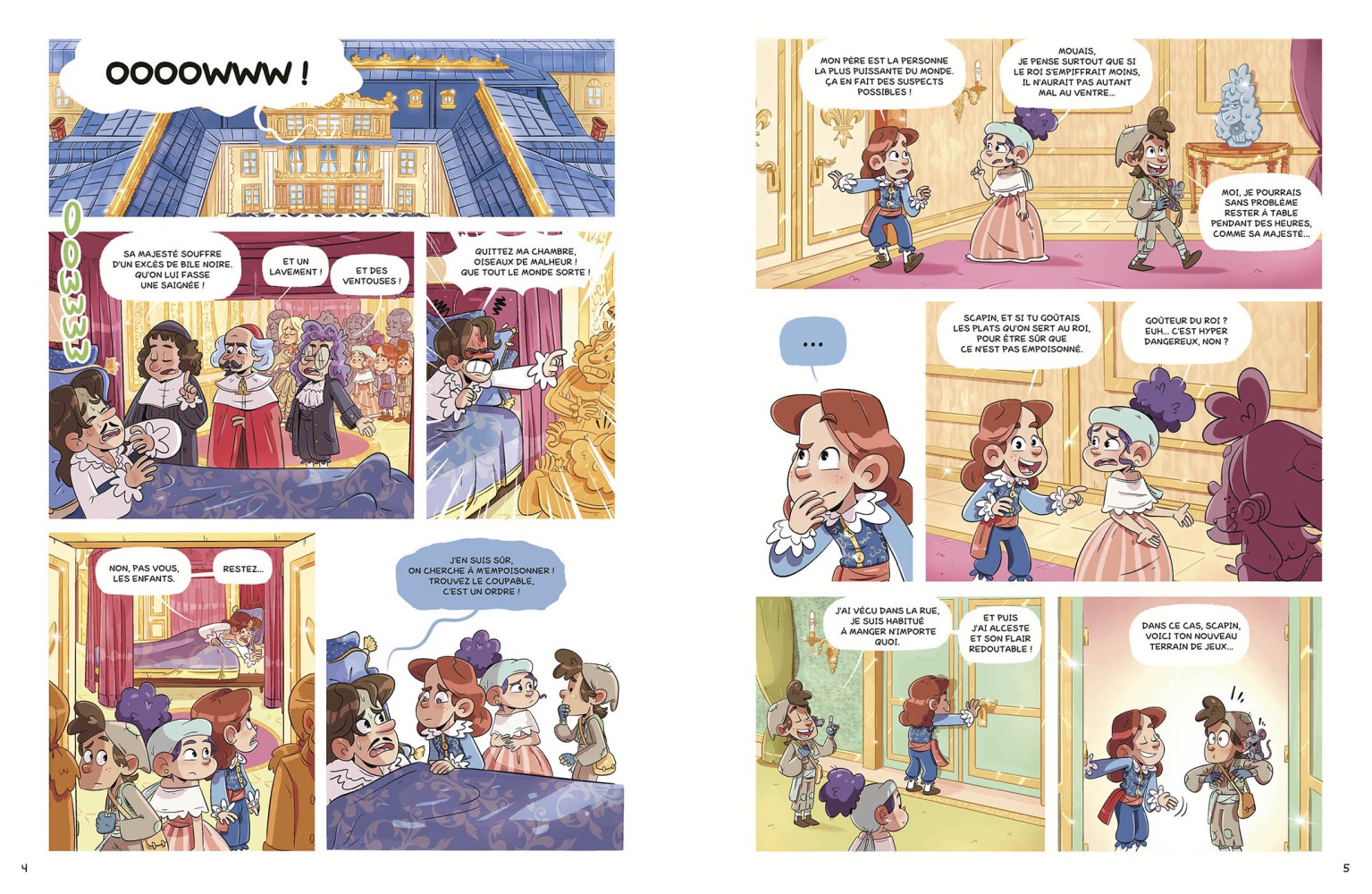 Les Espions De Versailles - Tome 2 - Mystères À La Cour