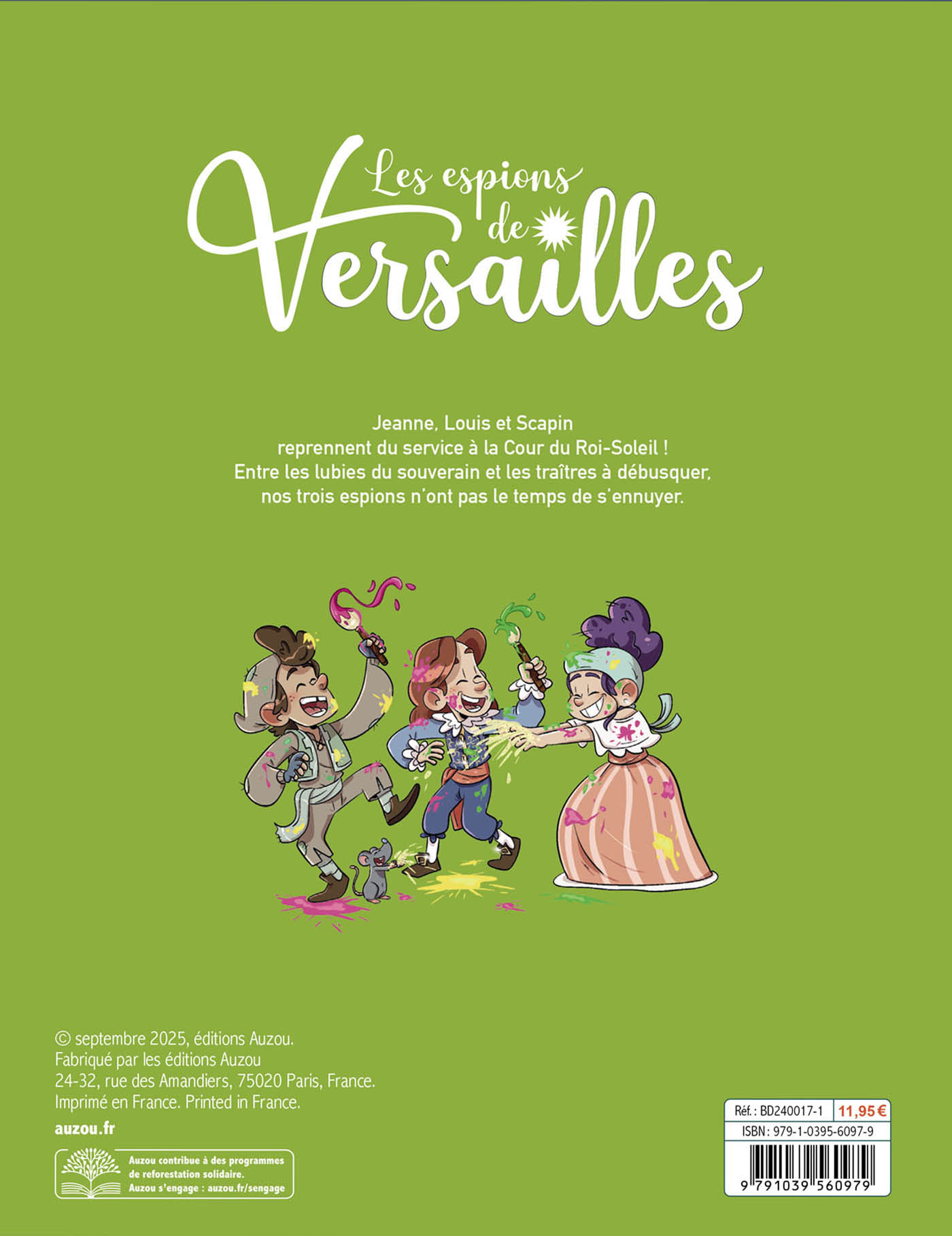 Les Espions De Versailles - Tome 2 - Mystères À La Cour