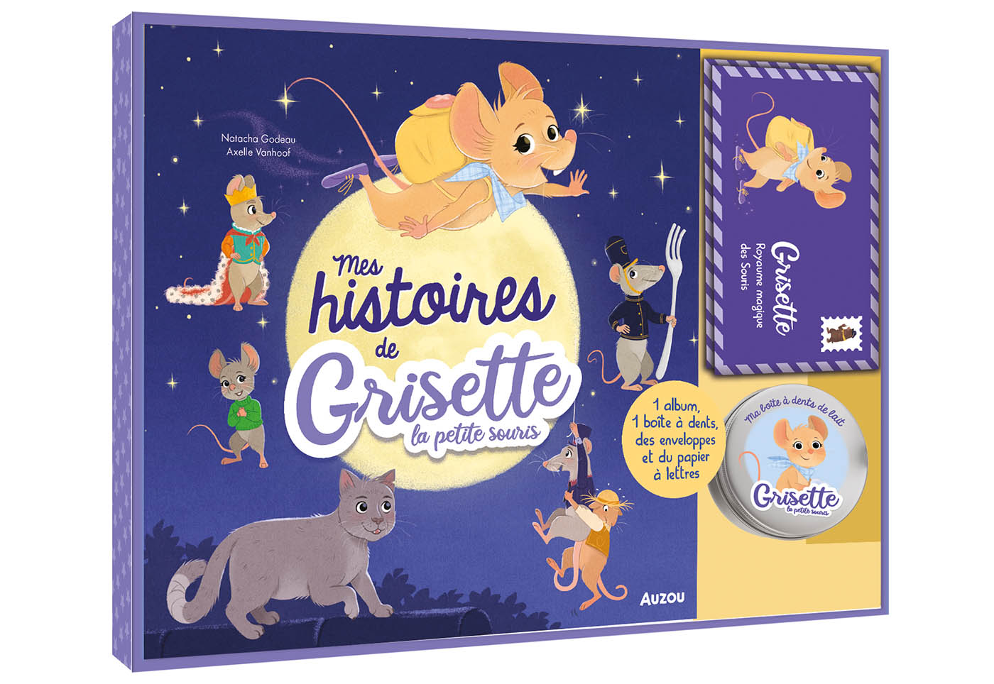 Mon Coffret Grisette : 2 Histoires Et 1 Boîte À Dent Mon Coffret Grisette : 2 Histoires Et 1 Boîte À Dent