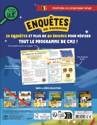 J'enquête En Vacances - En Route Vers La 6E Primaire