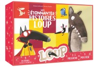 Coffret peluche - mes etonnantes histoires loup