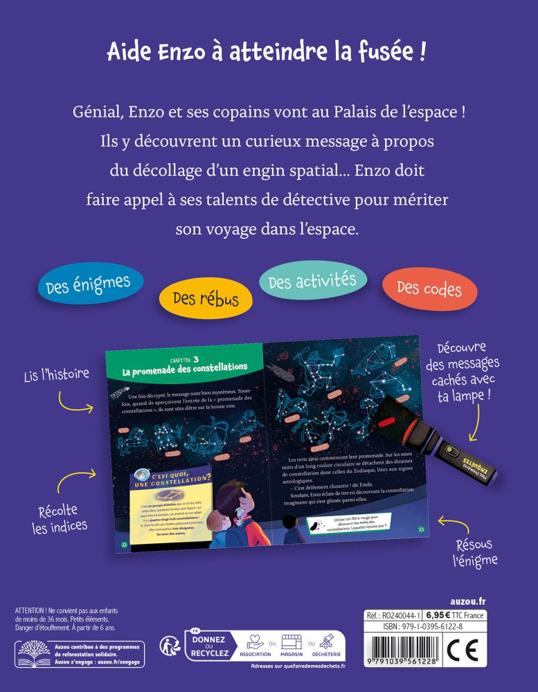 Mon Roman Enigme - Mes Premières Enquêtes - Dans L'espace