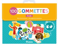 Ma pochette de 100 gommettes  - École