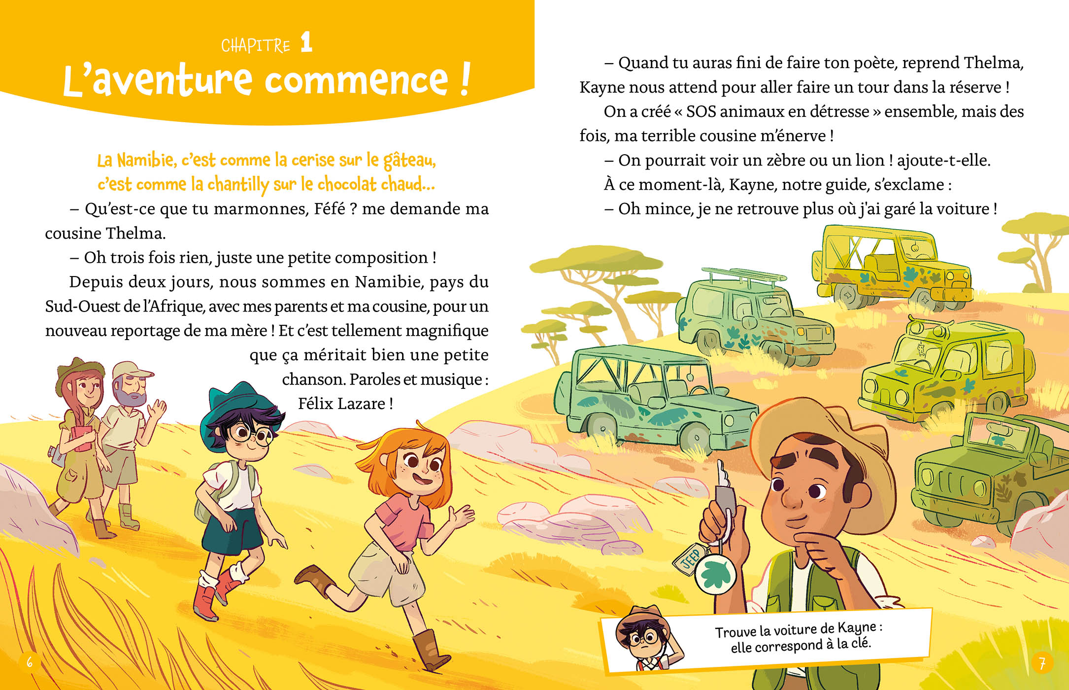 MISSION ANIMAUX  - AVENTURES DANS LA SAVANE - MON ROMAN ENIGME