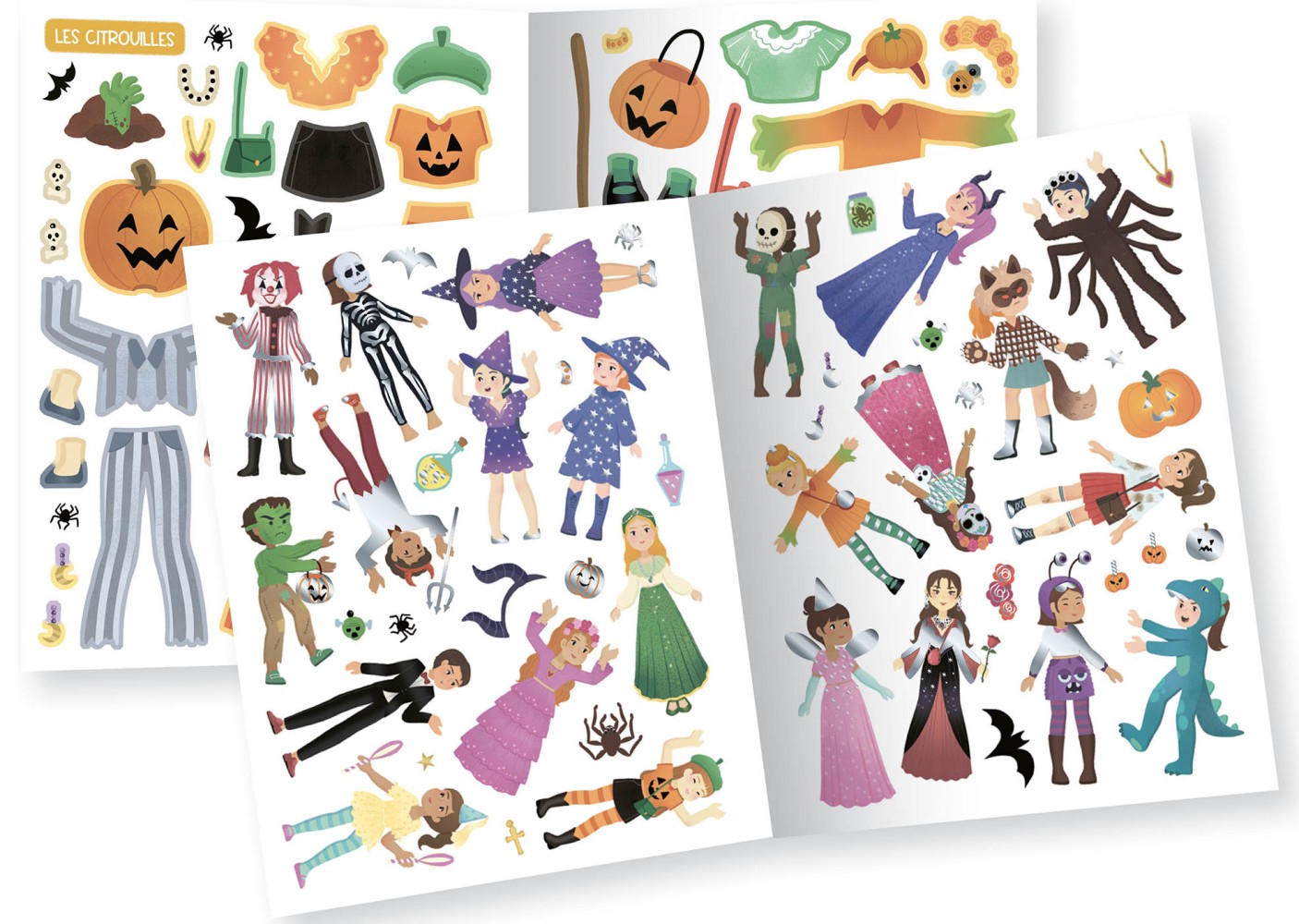 Mes 500 Autocollants Créatifs - Halloween