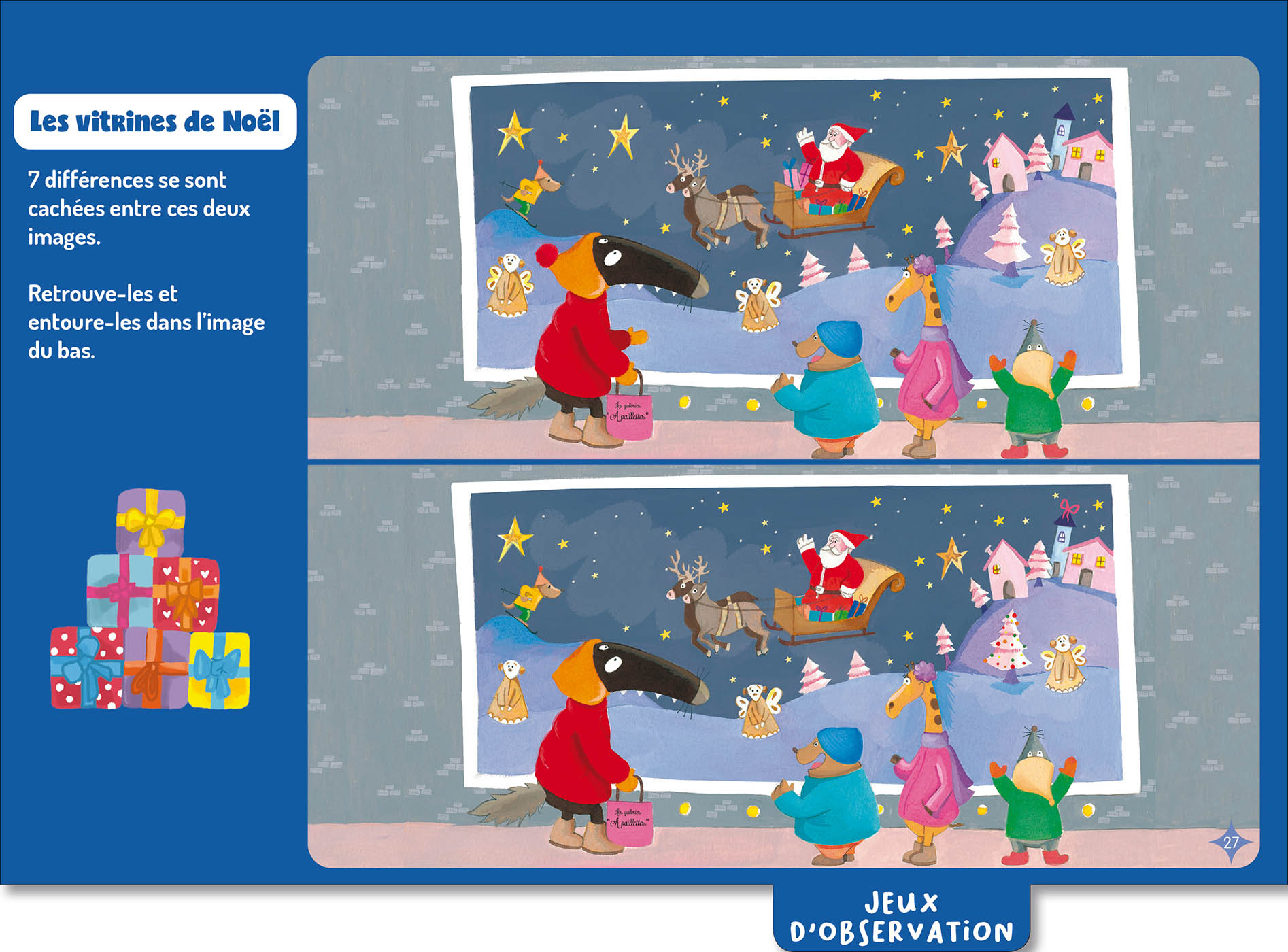 MES JEUX EFFACABLES LOUP - SPECIAL NOEL MES JEUX EFFACABLES LOUP - SPECIAL NOEL