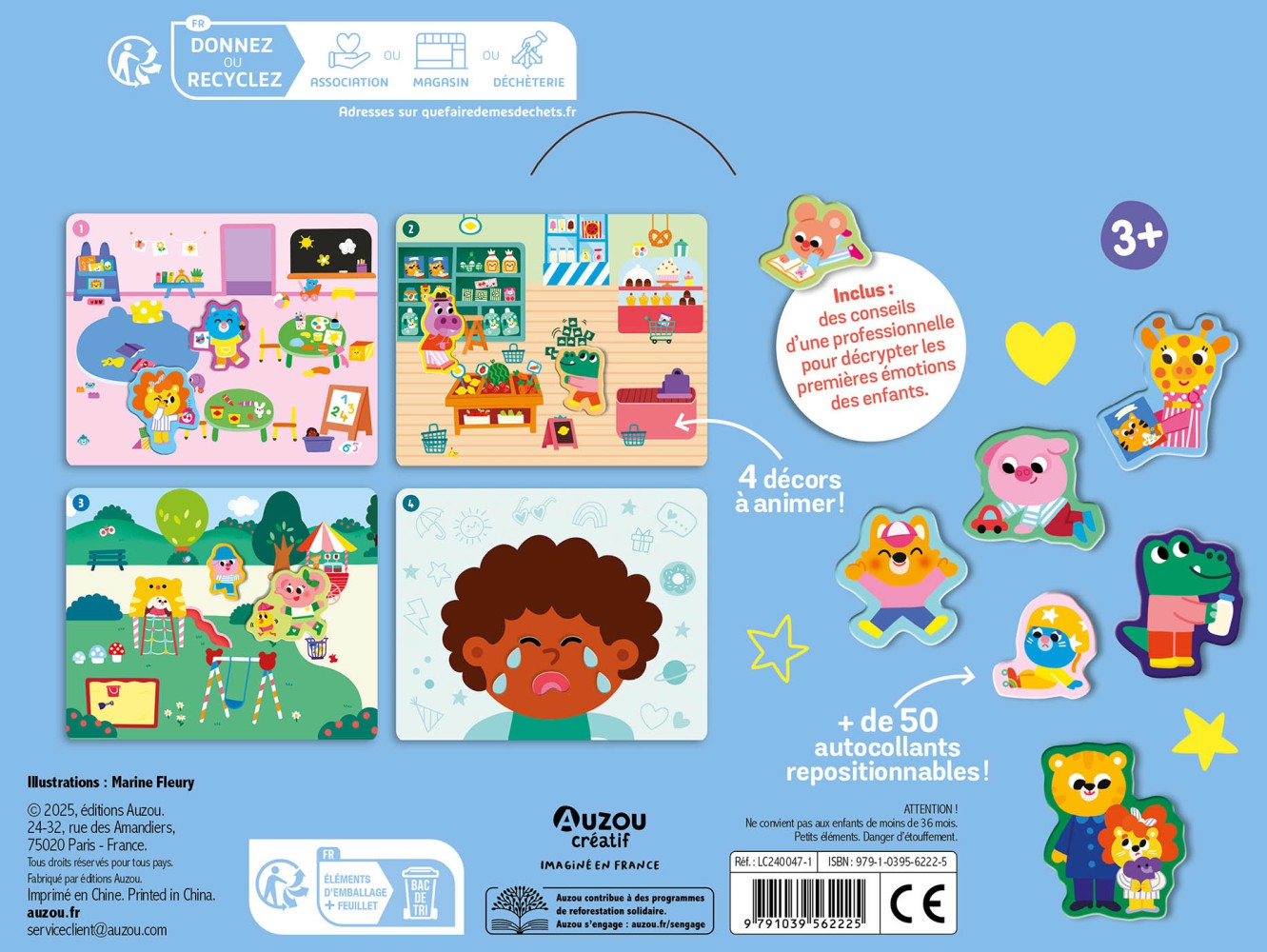 MES STICKERS EPAIS - LES EMOTIONS