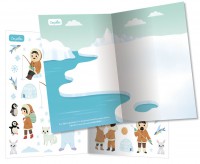 250 AUTOCOLLANTS AUTOUR DU MONDE