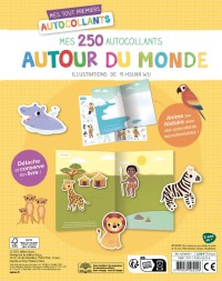 Mes Tout Premiers Autocollants - 250 Autocollants Autour Du Monde