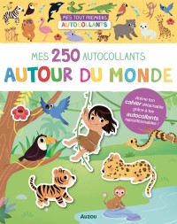 250 autocollants autour du monde