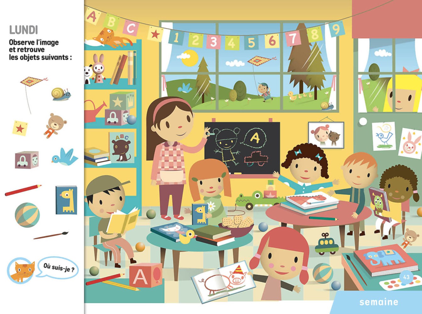 Cherche Et Trouve : À La Maternelle Cherche Et Trouve : À La Maternelle
