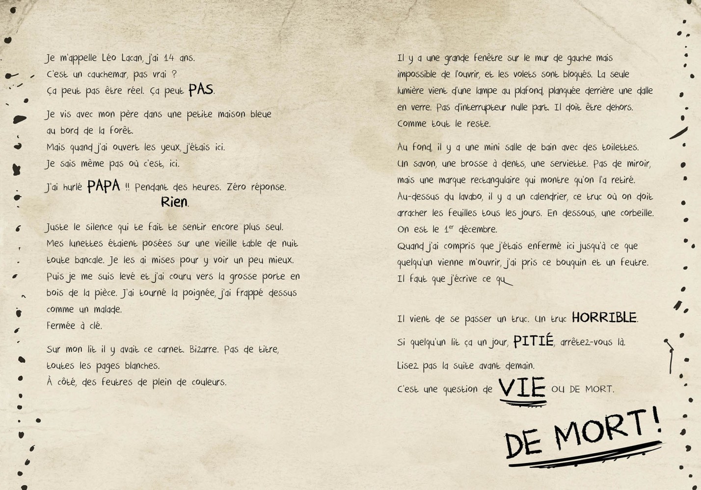 Thriller De L'avent - Le Roman Maudit Thriller De L'avent - Le Roman Maudit