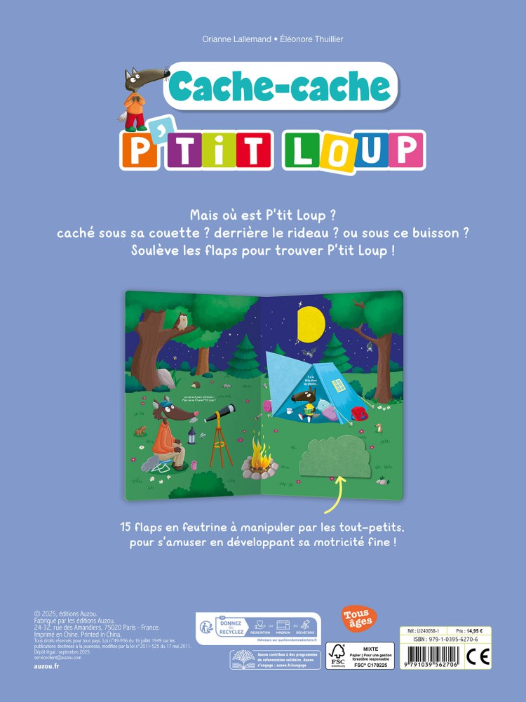 Cache-Cache P'tit Loup