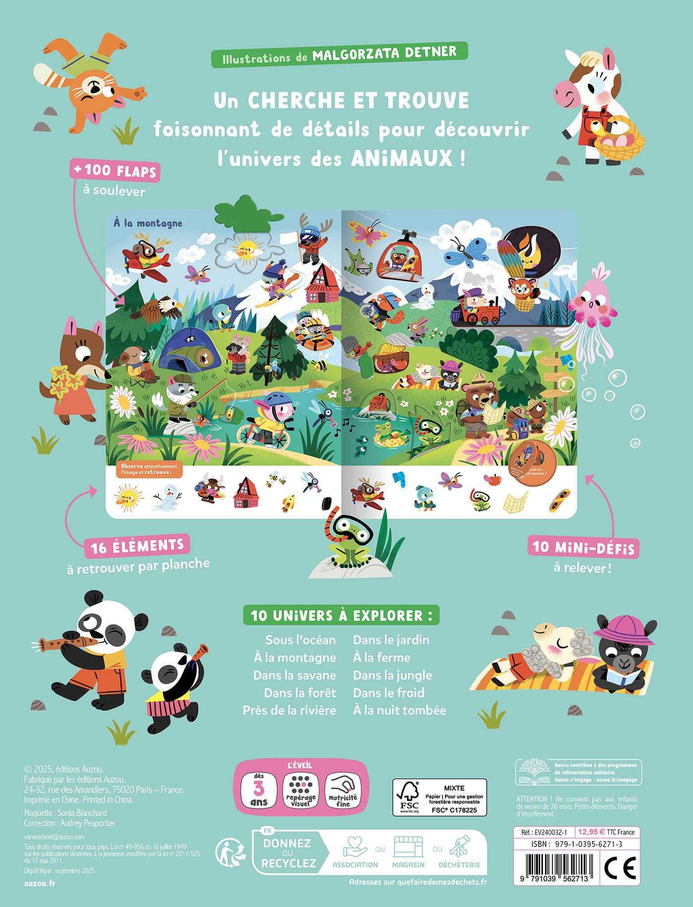 MON CHERCHE ET TROUVE SURPRISE - CHEZ LES ANIMAUX