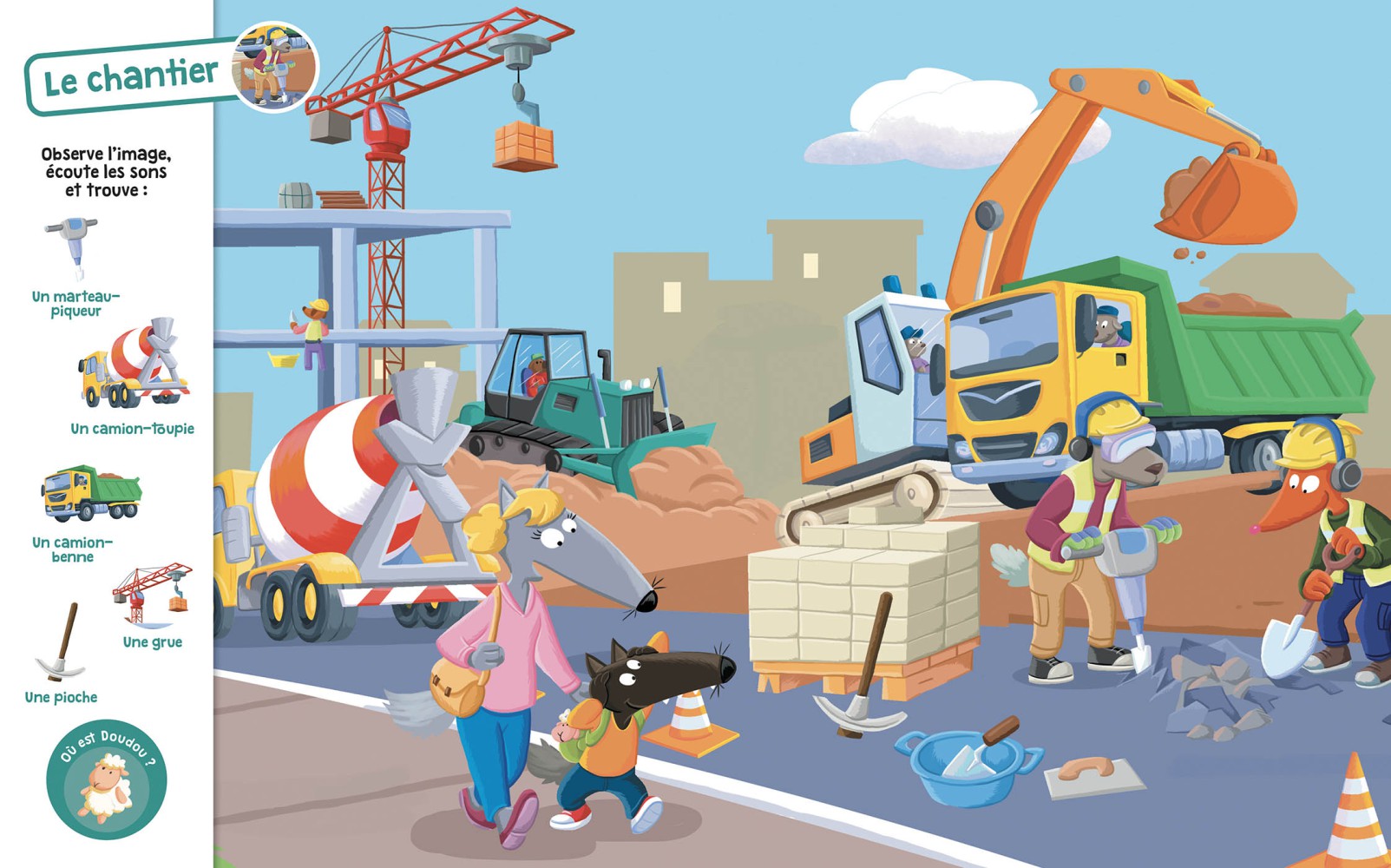 P'tit Loup - Mon Cherche Et Trouve Sonore P'tit Loup - Mon Cherche Et Trouve Sonore