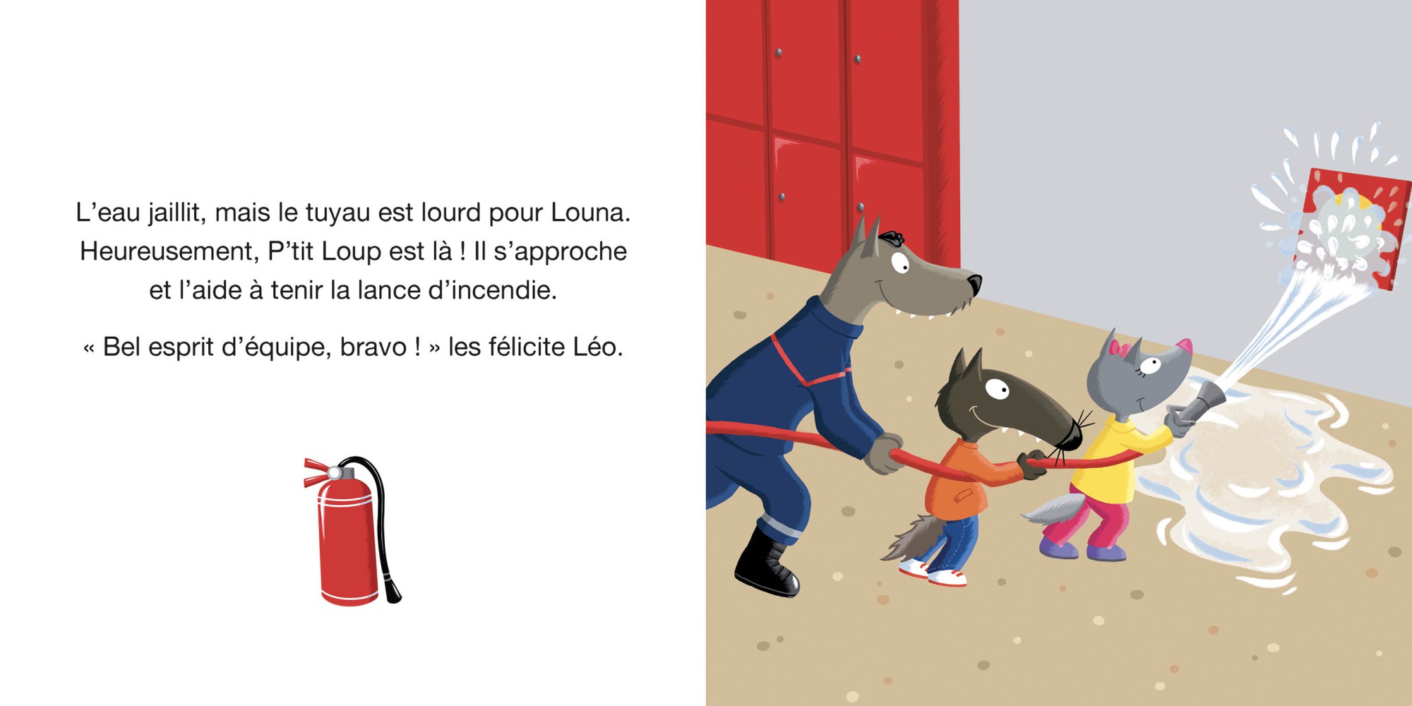 P'tit Loup - À La Découverte Des Pompiers P'tit Loup - À La Découverte Des Pompiers