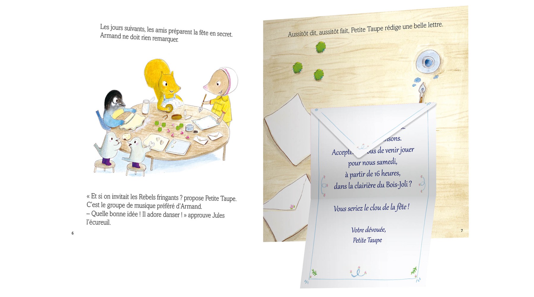 PETITE TAUPE ET LA LETTRE MYSTERIEUSE PETITE TAUPE ET LA LETTRE MYSTERIEUSE